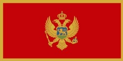 Флаг Черногории - Montenegro
